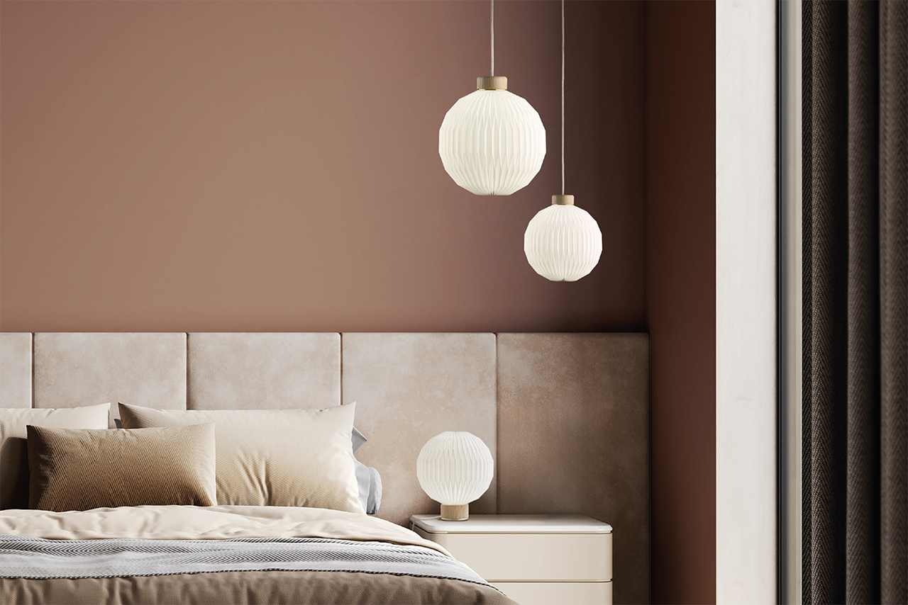 Leklint180+375 Pendant+Table Small+Medium Lightoak Lifestyle2