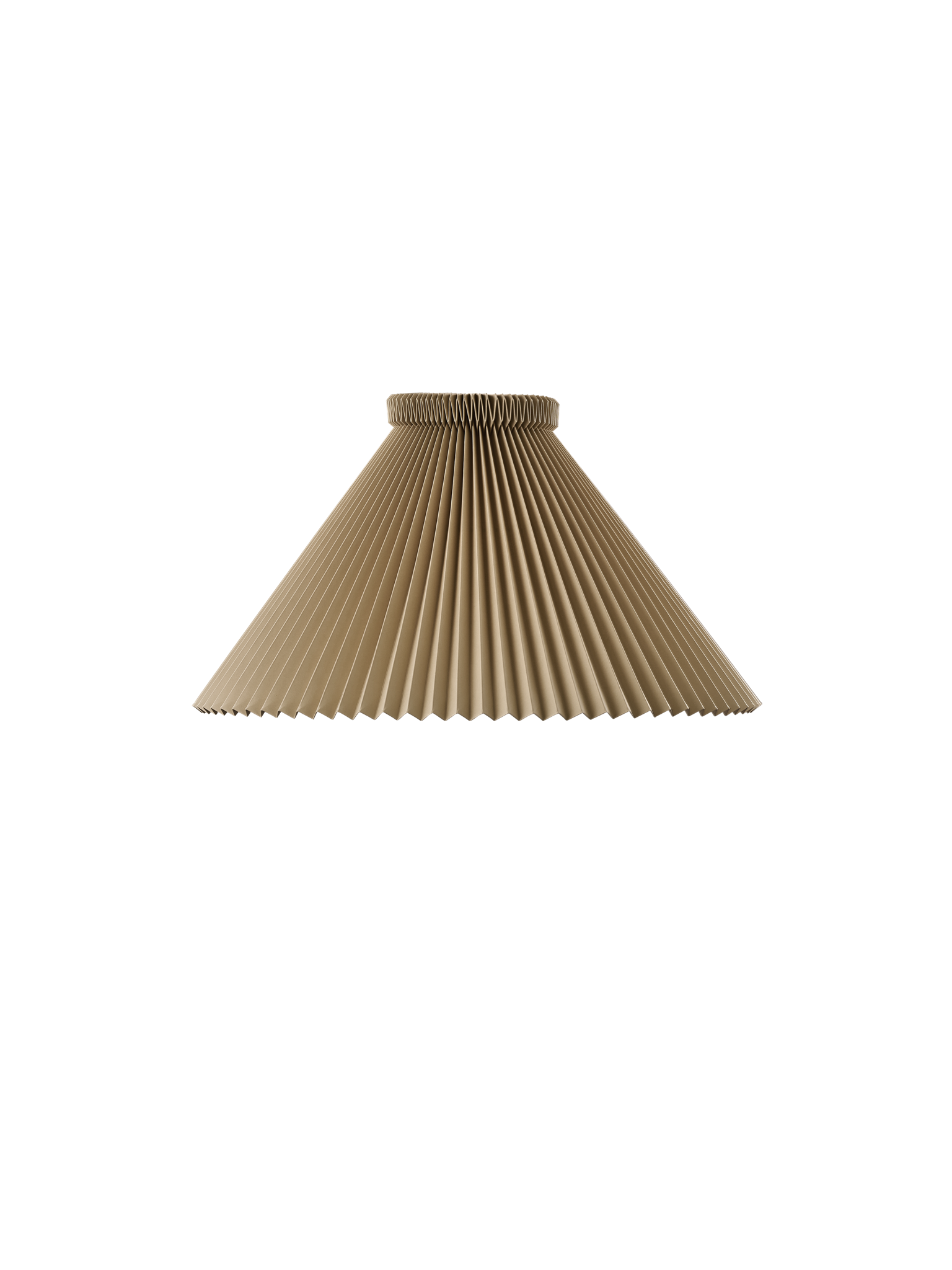 Leklint1 Lampshade 25Cm Buttermilk Paper Packshot1