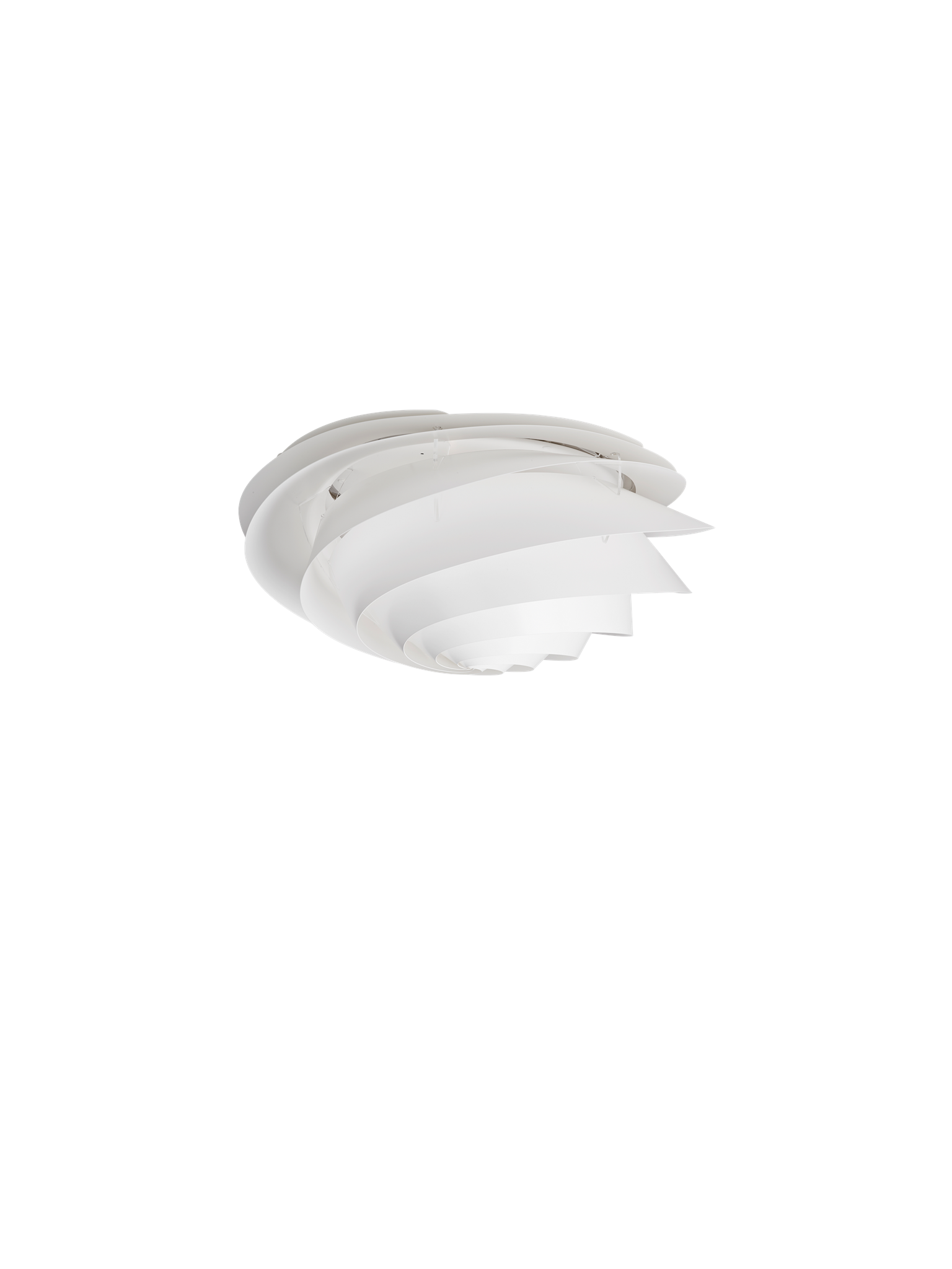 LeKlint1320_Swirl_celling_wall_lamp_small_white_packshot1